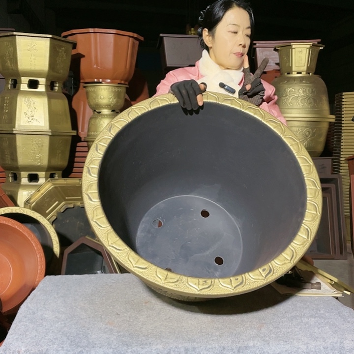 圆盆古铜六零两个