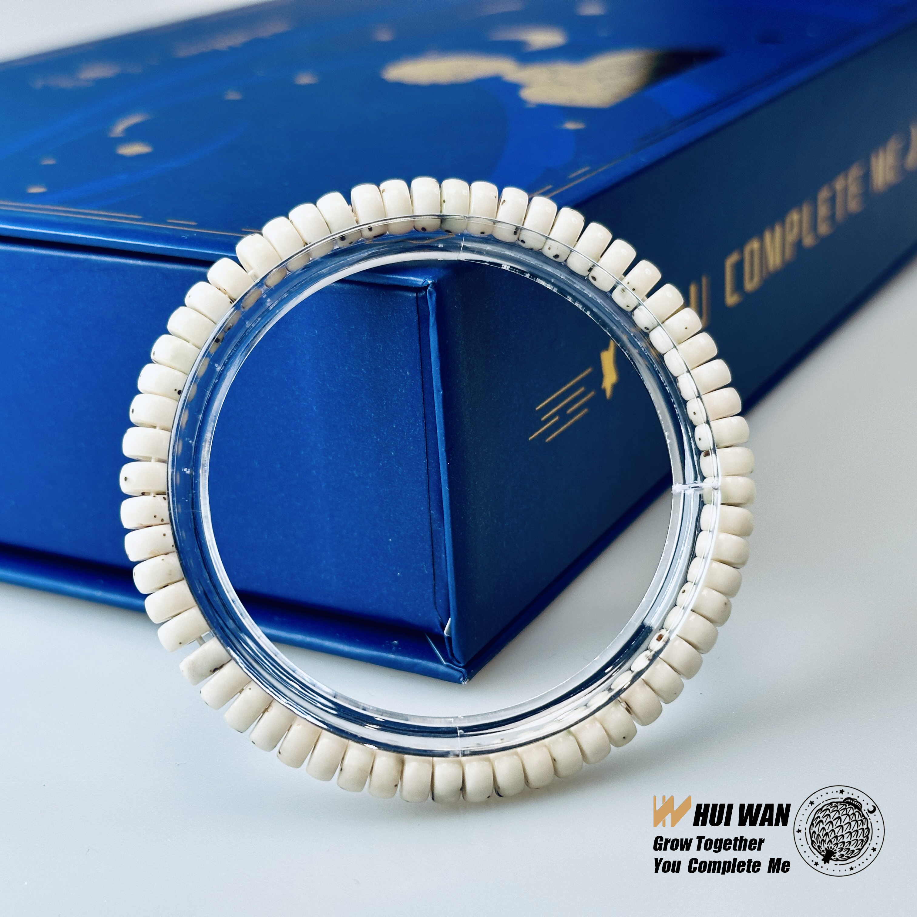 会玩出品 海南原生态星月菩提 数星星药片 6x3mm药片单圈