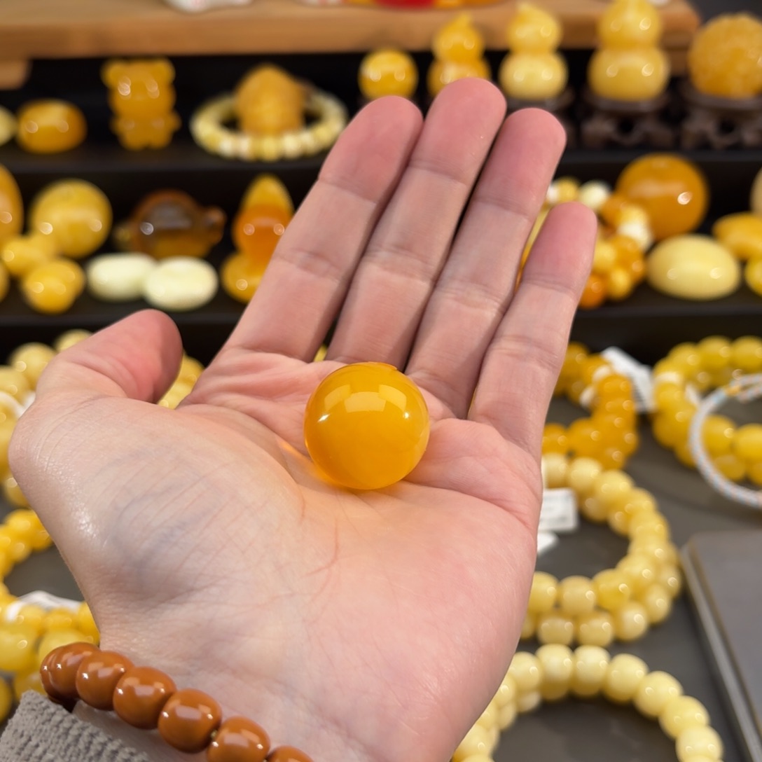 琥珀未镶嵌裸石琥珀蜜蜡