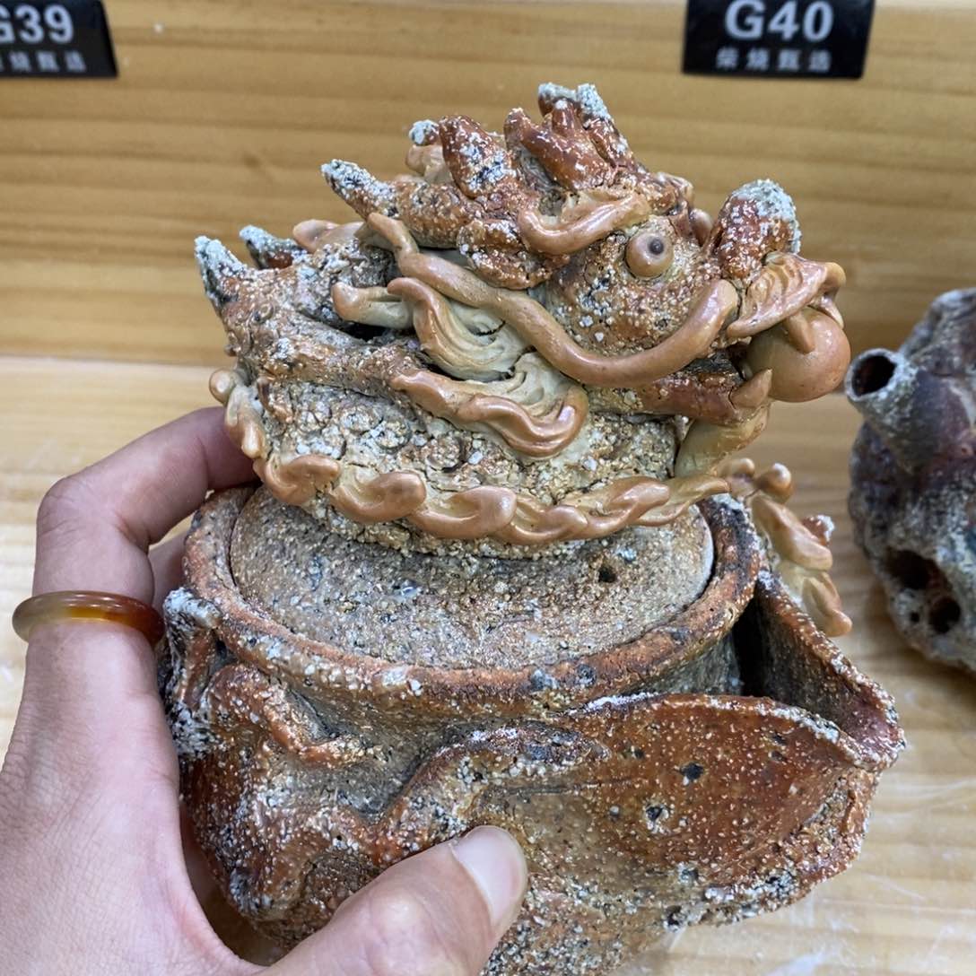 陶园柴烧，精品高货。G12瑕疵