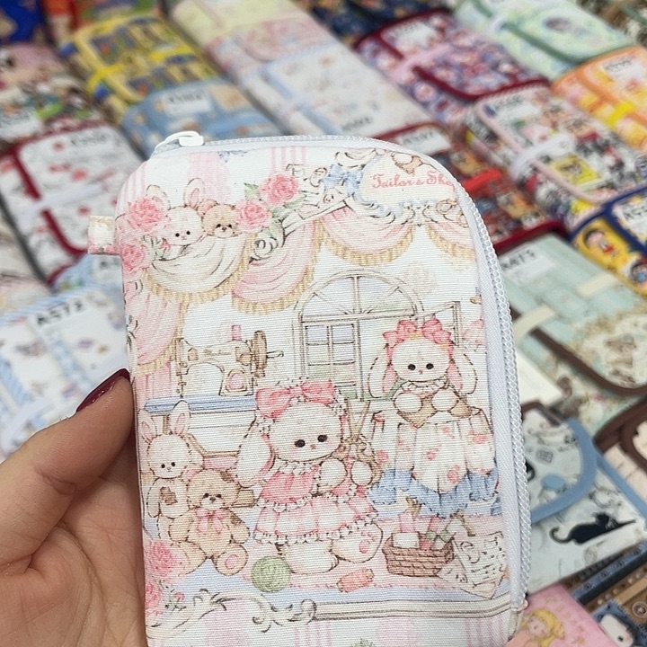 布艺可爱小钱包，小兔子