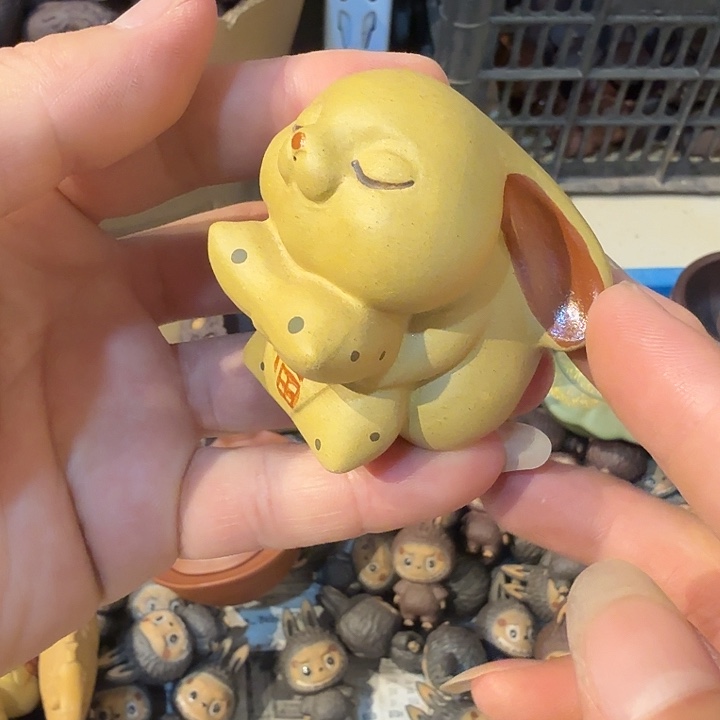 紫砂茶宠雕塑瑕疵茶宠