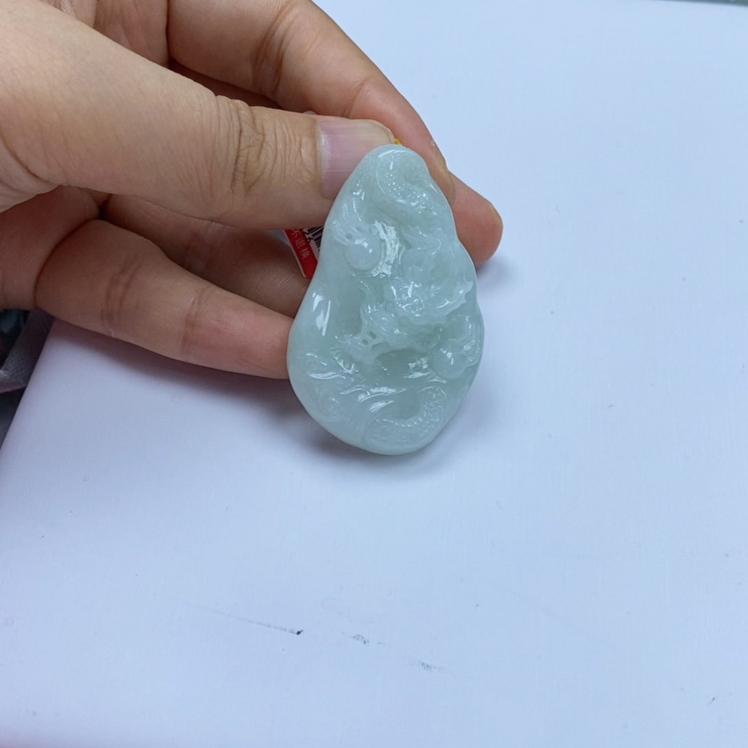 翡翠未镶嵌颈饰天然翡翠