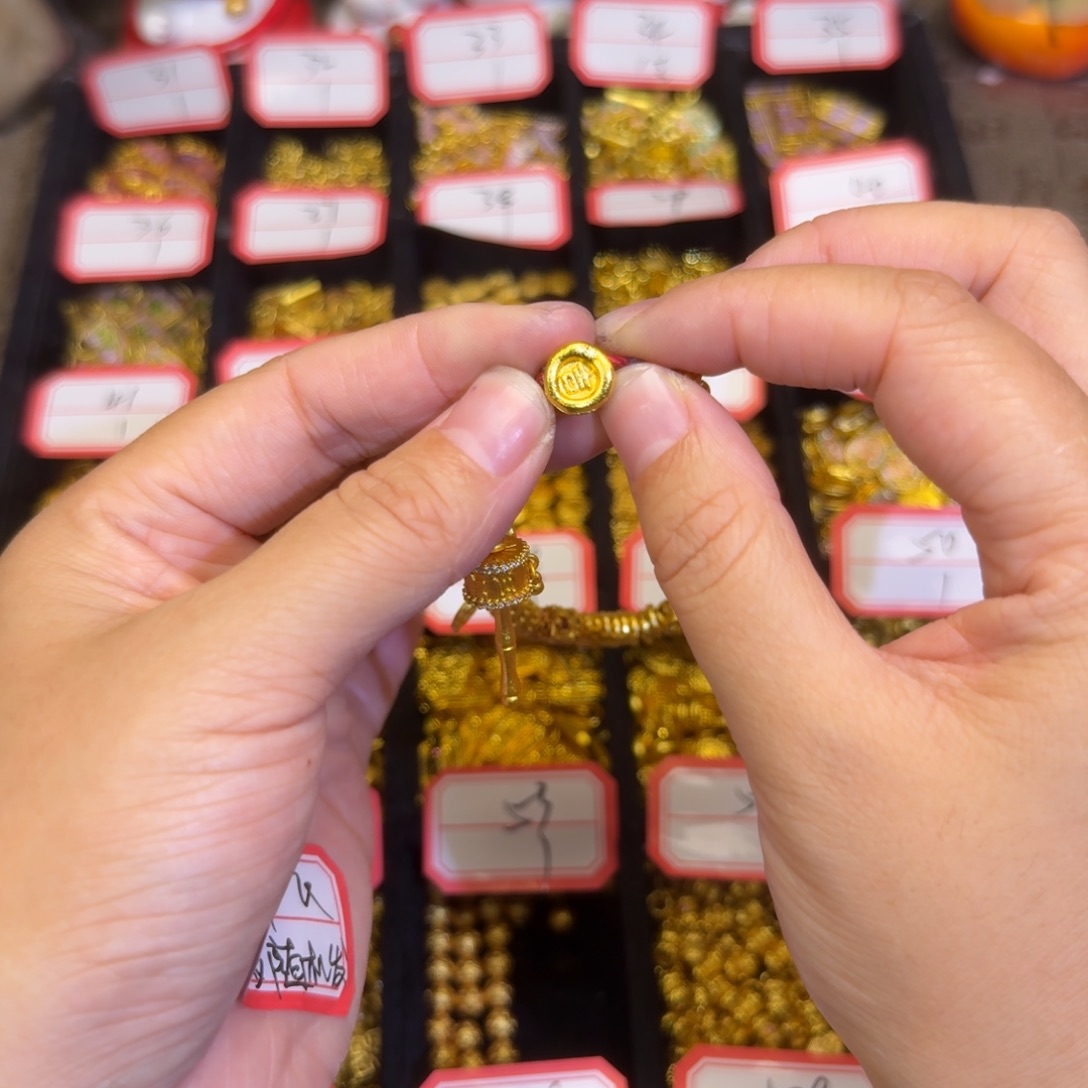 合金吉字叩头1个装