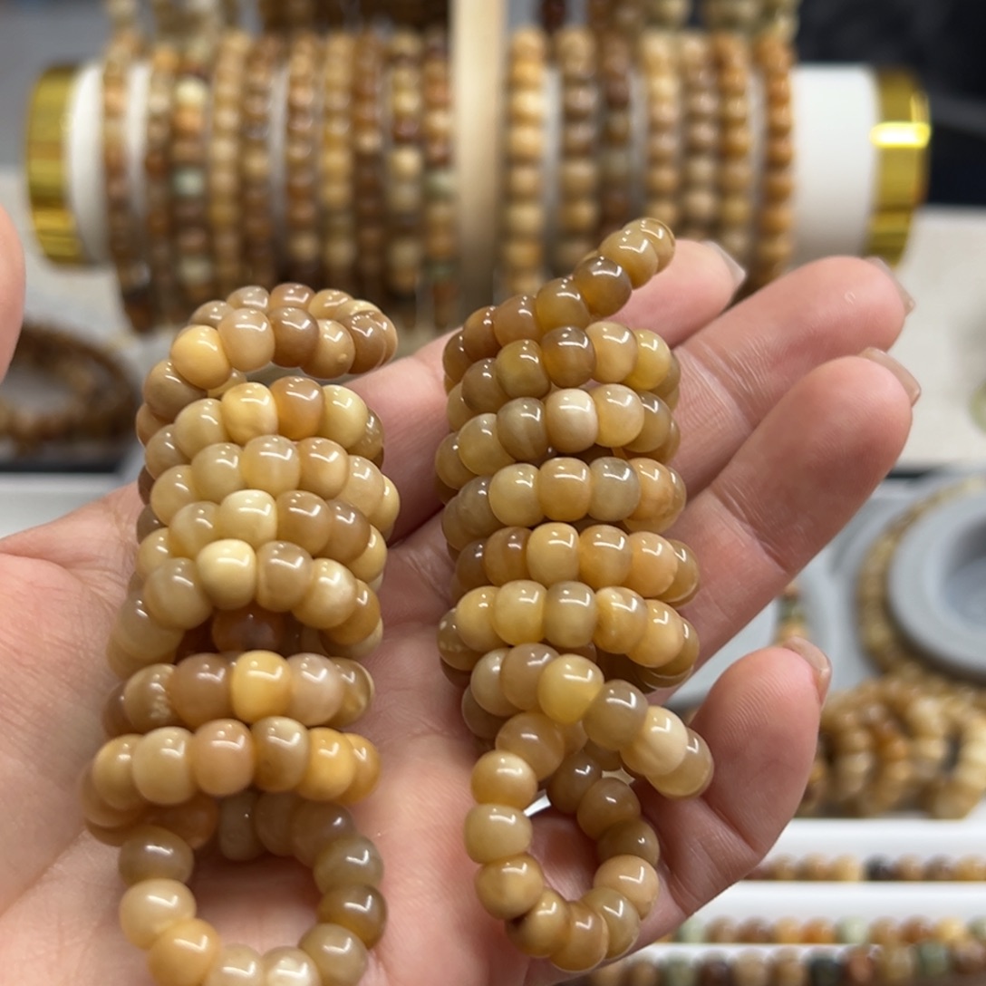 龙脊菩提手串卡7大肠透长