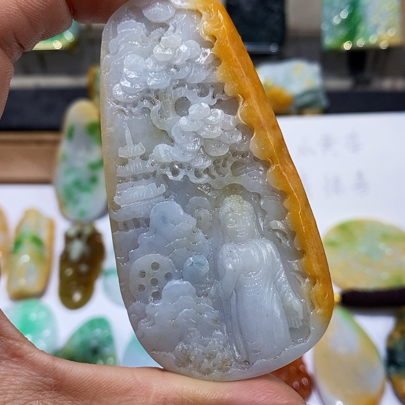 【闪购商品】定制翡翠未镶嵌翡翠一物一证