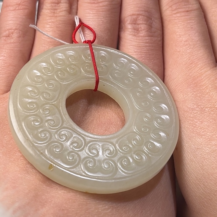 和田玉挂件未镶嵌化****3