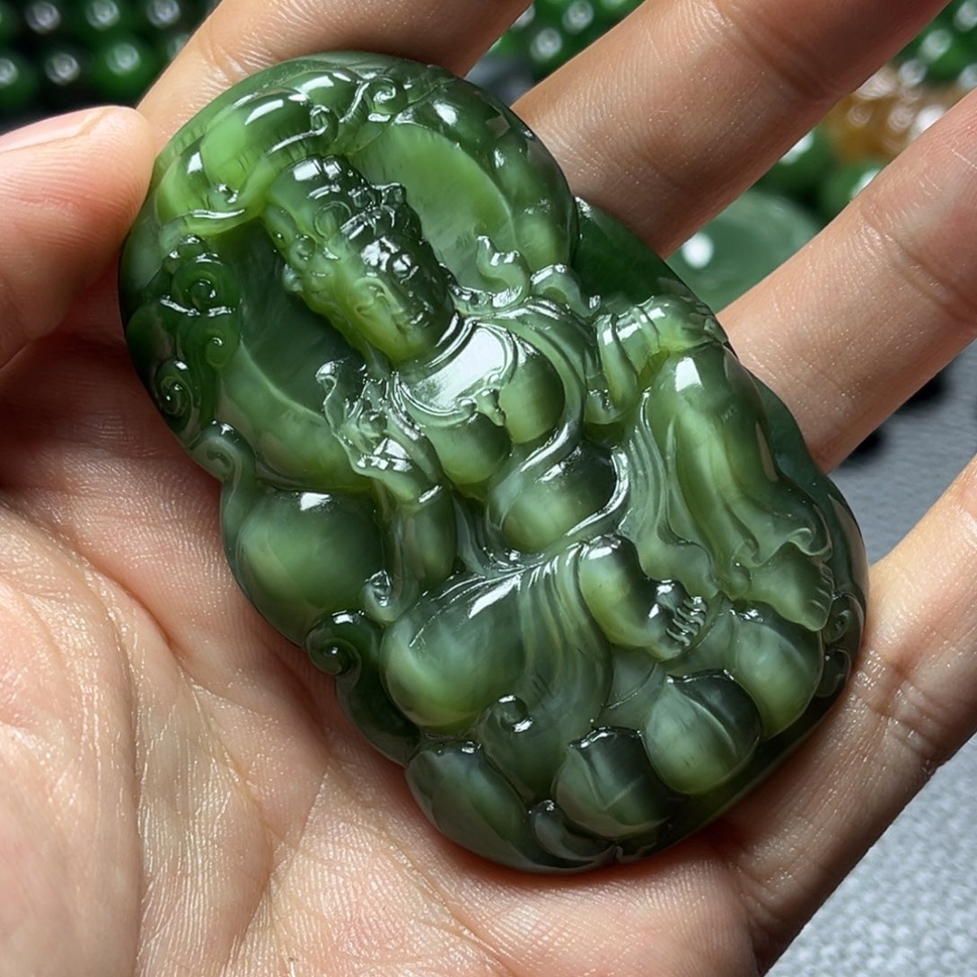 和田玉颈饰未镶嵌无*