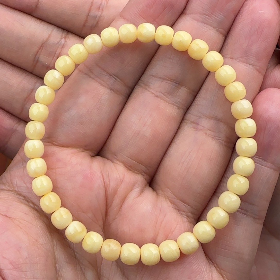 琥珀手链未镶嵌5.5咪