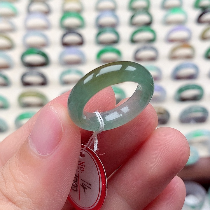 翡翠戒指未镶嵌14号