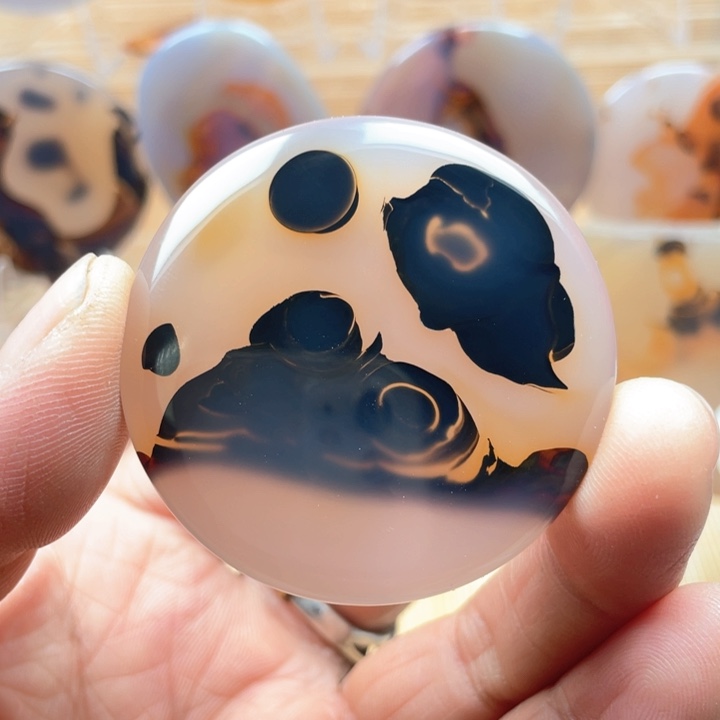 玛瑙/玉髓吊坠(不含链)未镶嵌S****f