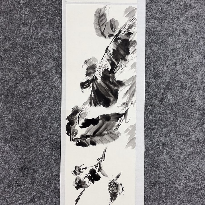 国画闲堂春民国画作品