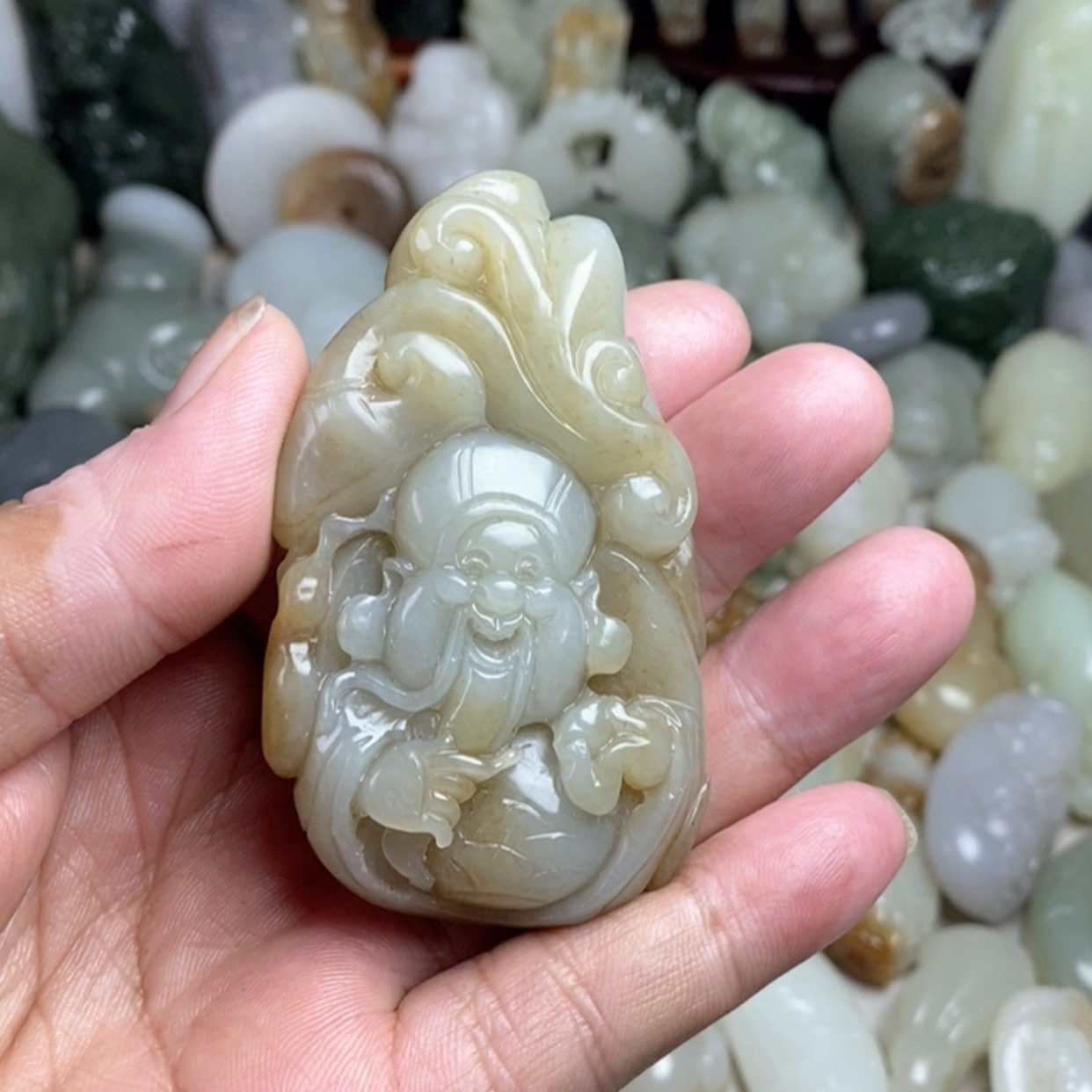 【闪购商品】未镶嵌和田玉把件