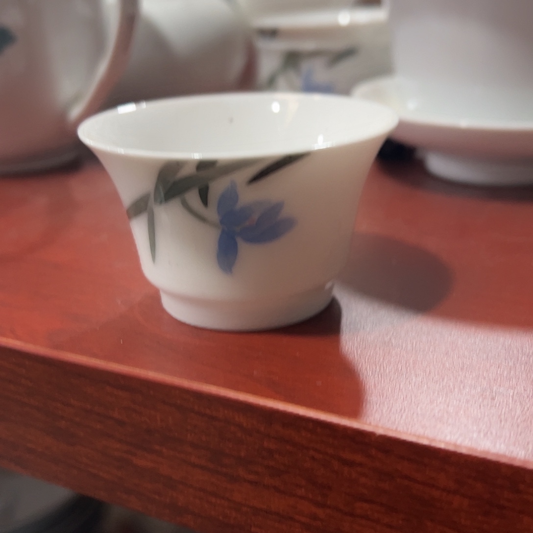 醴陵瓷直播供货基地球泥手绘60毫升