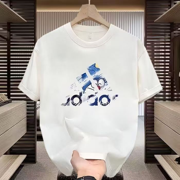 短袖通用男士T恤男士t恤休闲百搭春夏潮流夏季简约宽松韩版