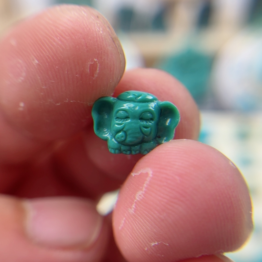 绿松石未镶嵌配饰