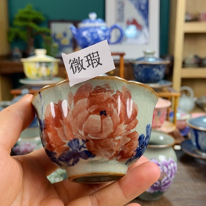 瓷片手工制作工艺精湛等特点