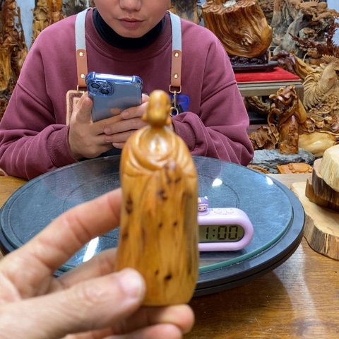 柏木（崖柏）種****慧太行崖柏陈化料摆件