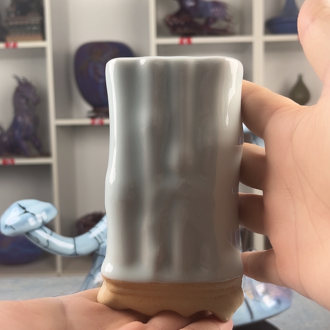 瓷片摆件……笔筒……花器