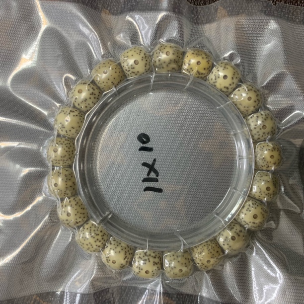 星月菩提单圈11*10小单圈石玉料星月菩