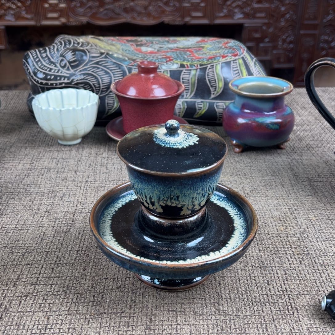 瓷片正能量陶瓷艺术品