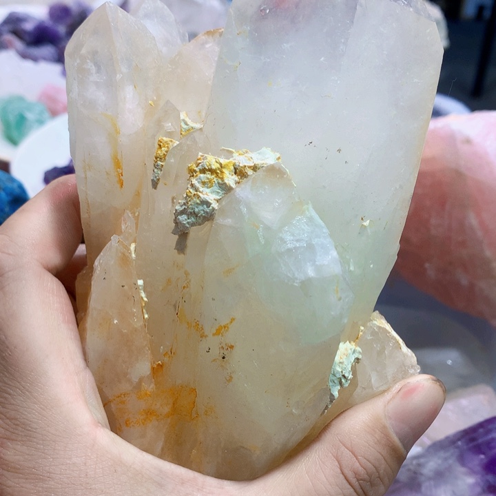 水晶珠宝半成品未镶嵌