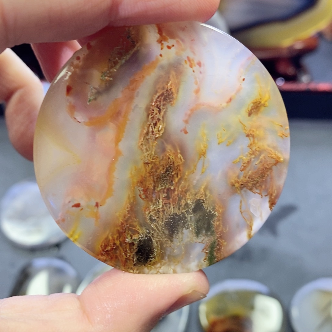 玛瑙/玉髓颈饰未镶嵌编号26