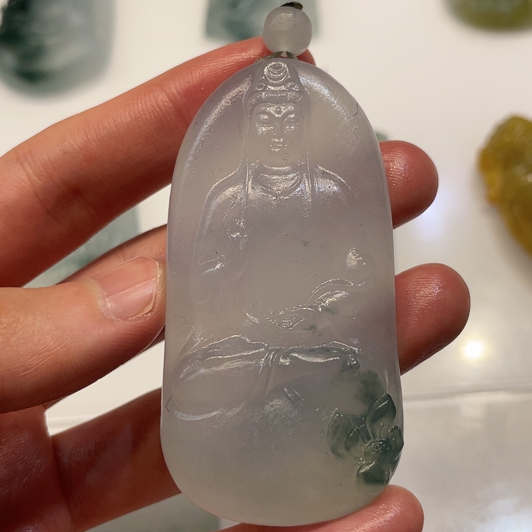 定制翡翠未镶嵌挂件