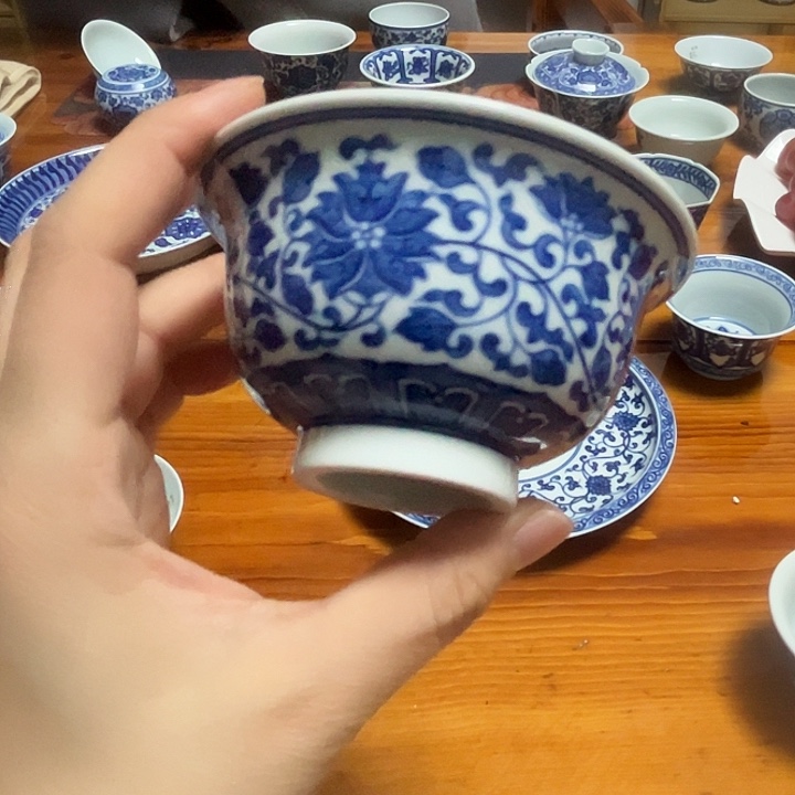 镹曰手工手绘柴窑茶具