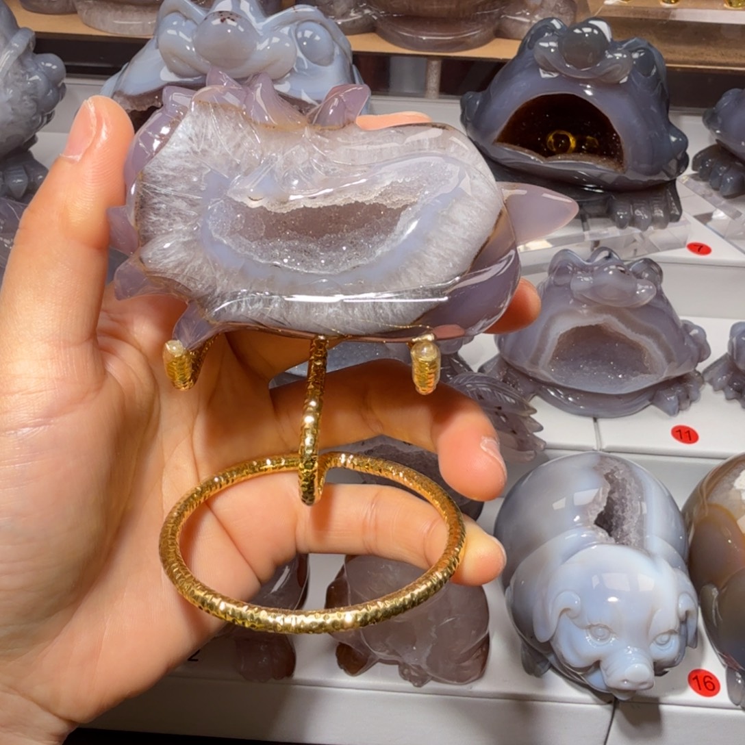 ****姬玛瑙/玉髓未镶嵌把件
