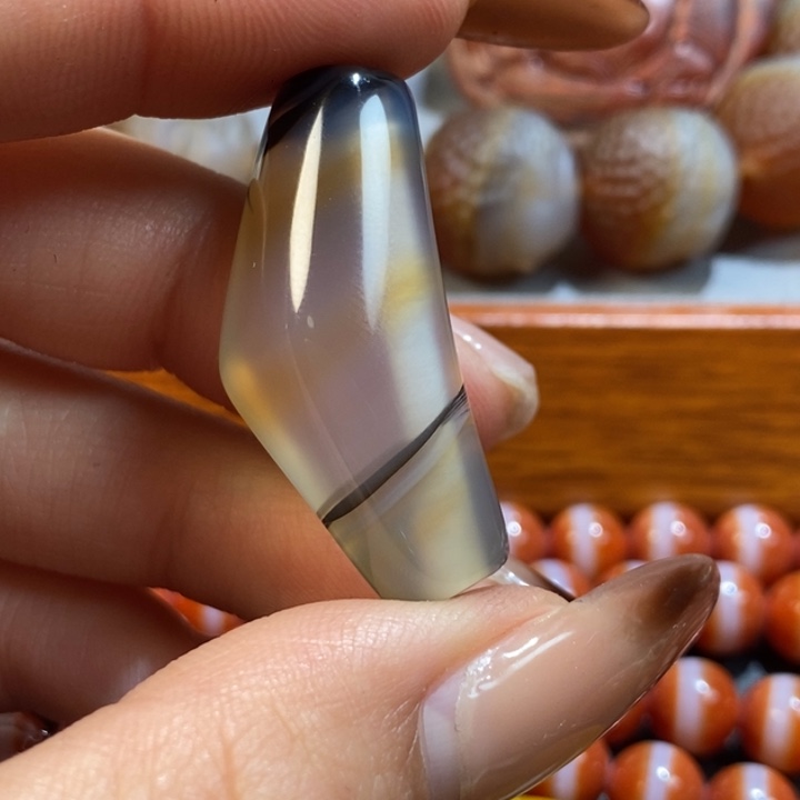 玛瑙/玉髓未镶嵌颈饰