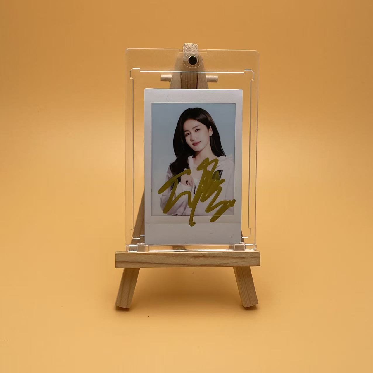 【白鹿】私渠签名正品3寸拍立得