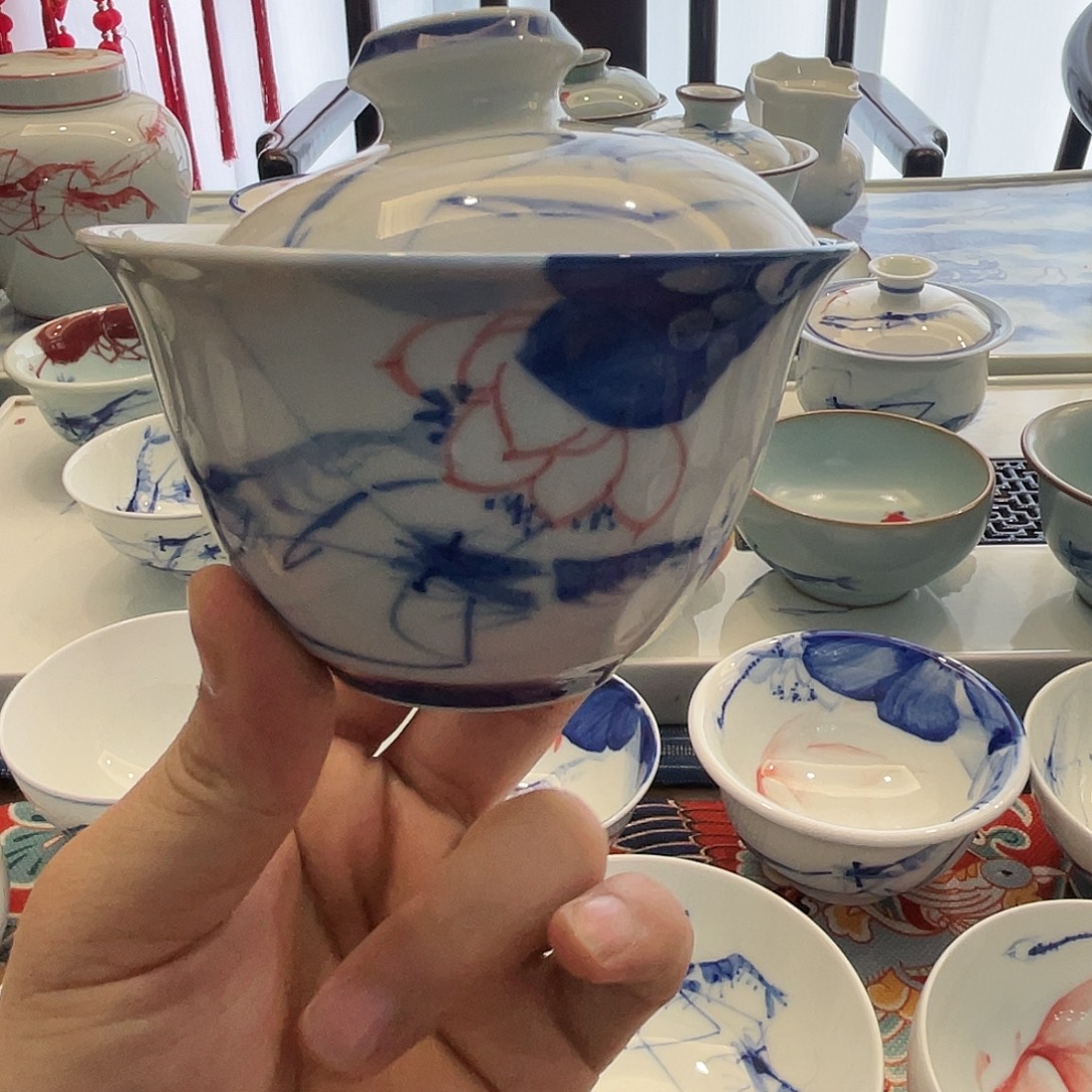 柚***咪手工手绘陶瓷作品