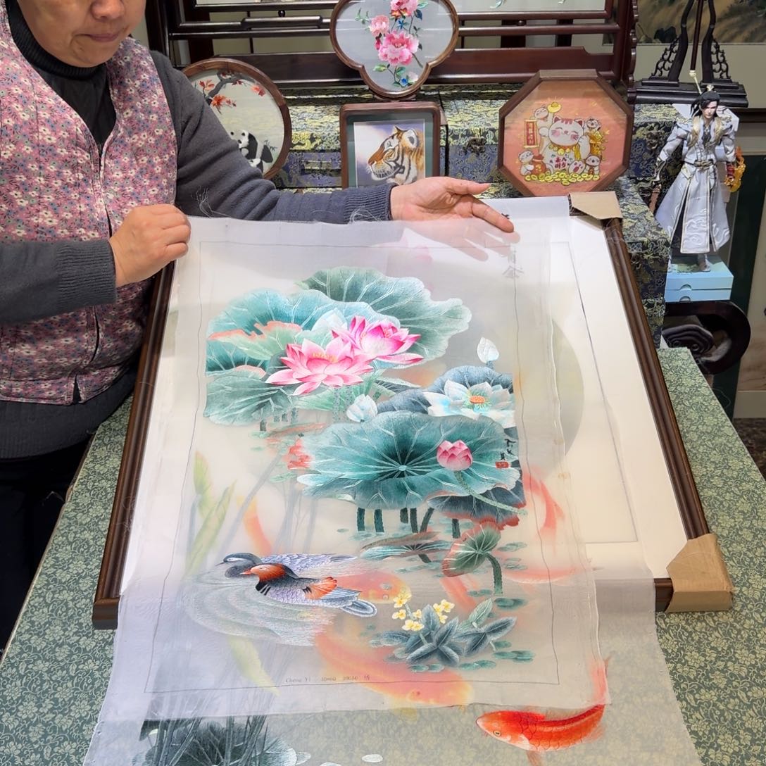 刺绣手工苏绣工艺