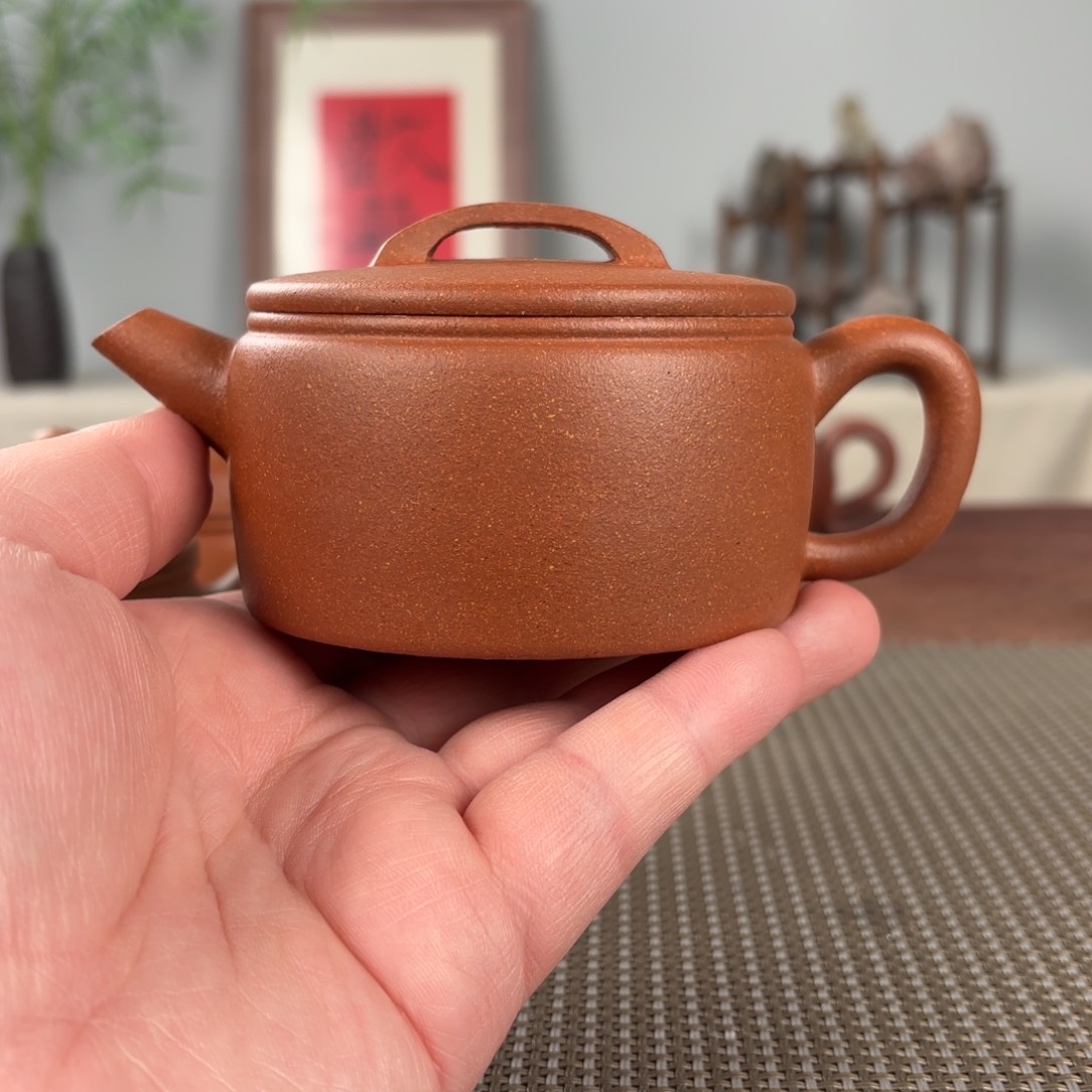 紫砂茶壶黄龙山原矿紫砂壶200