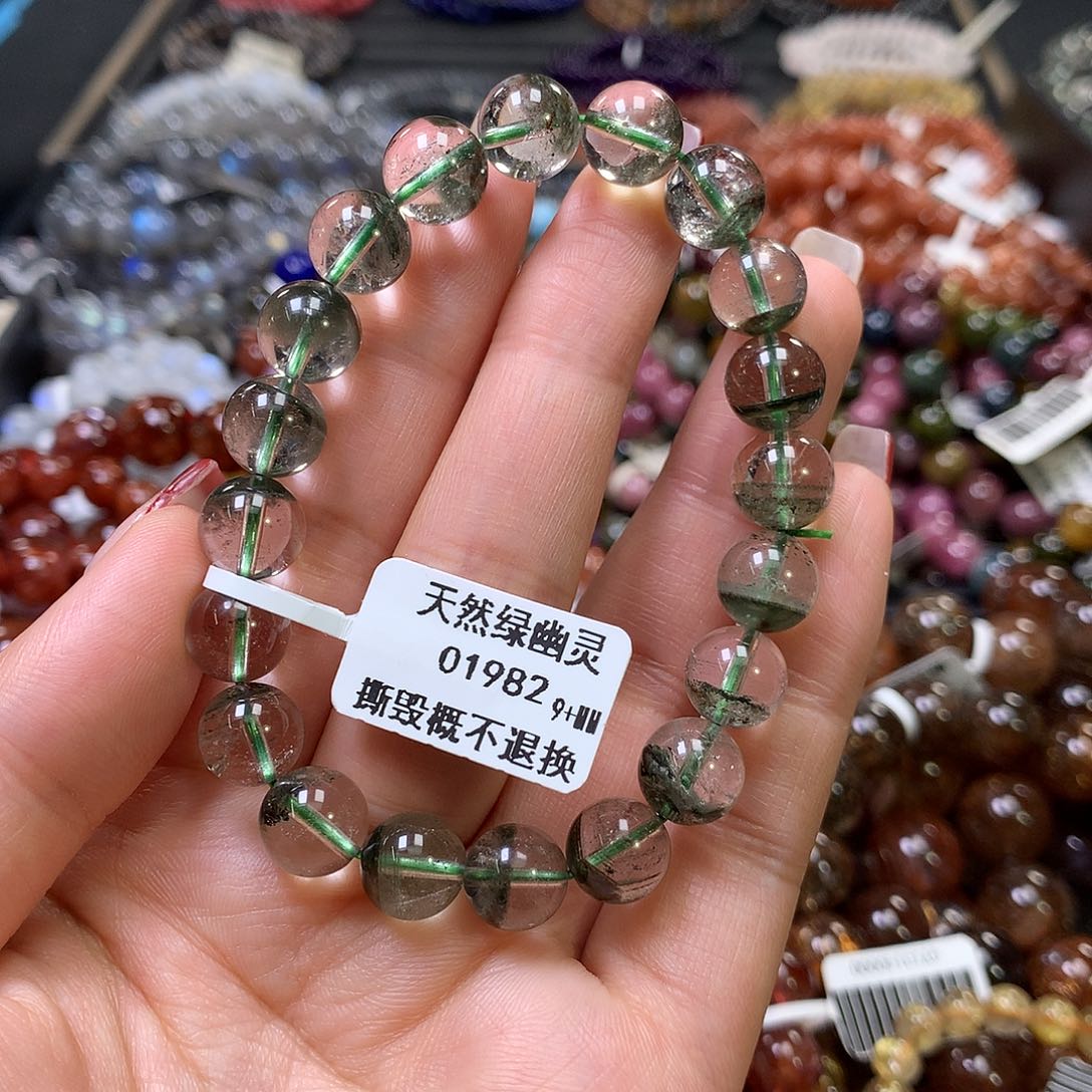 水晶手链未镶嵌，