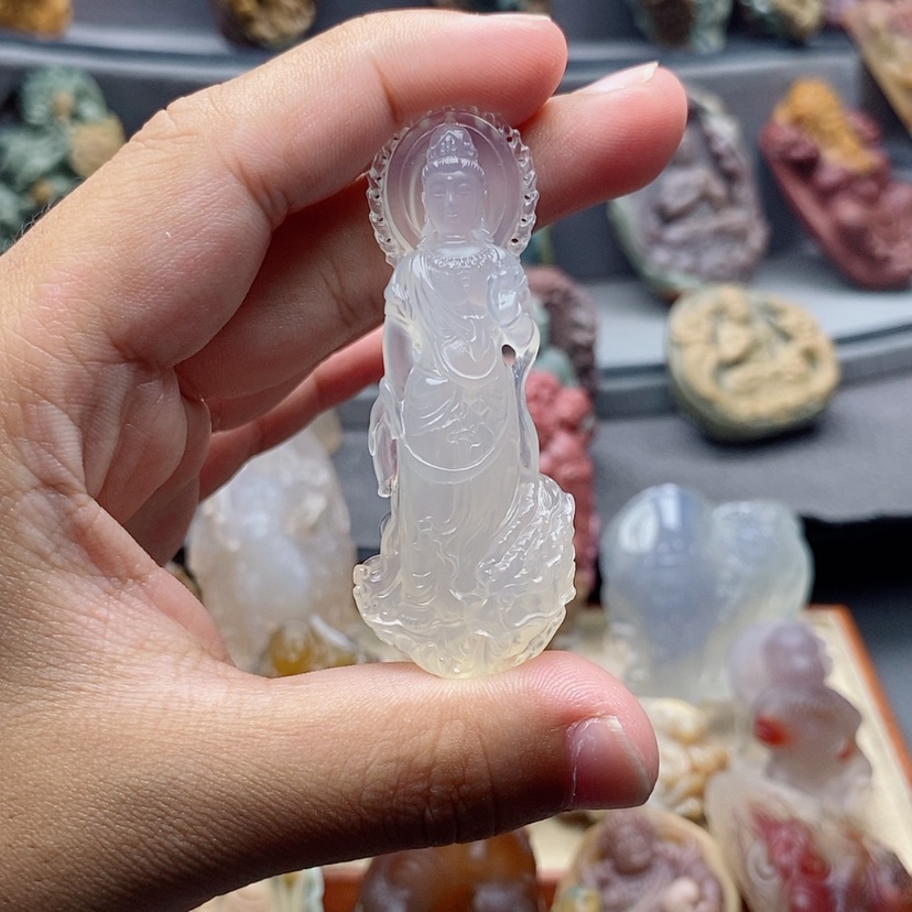 【闪购商品】未镶嵌吊坠定制玛瑙石****秋