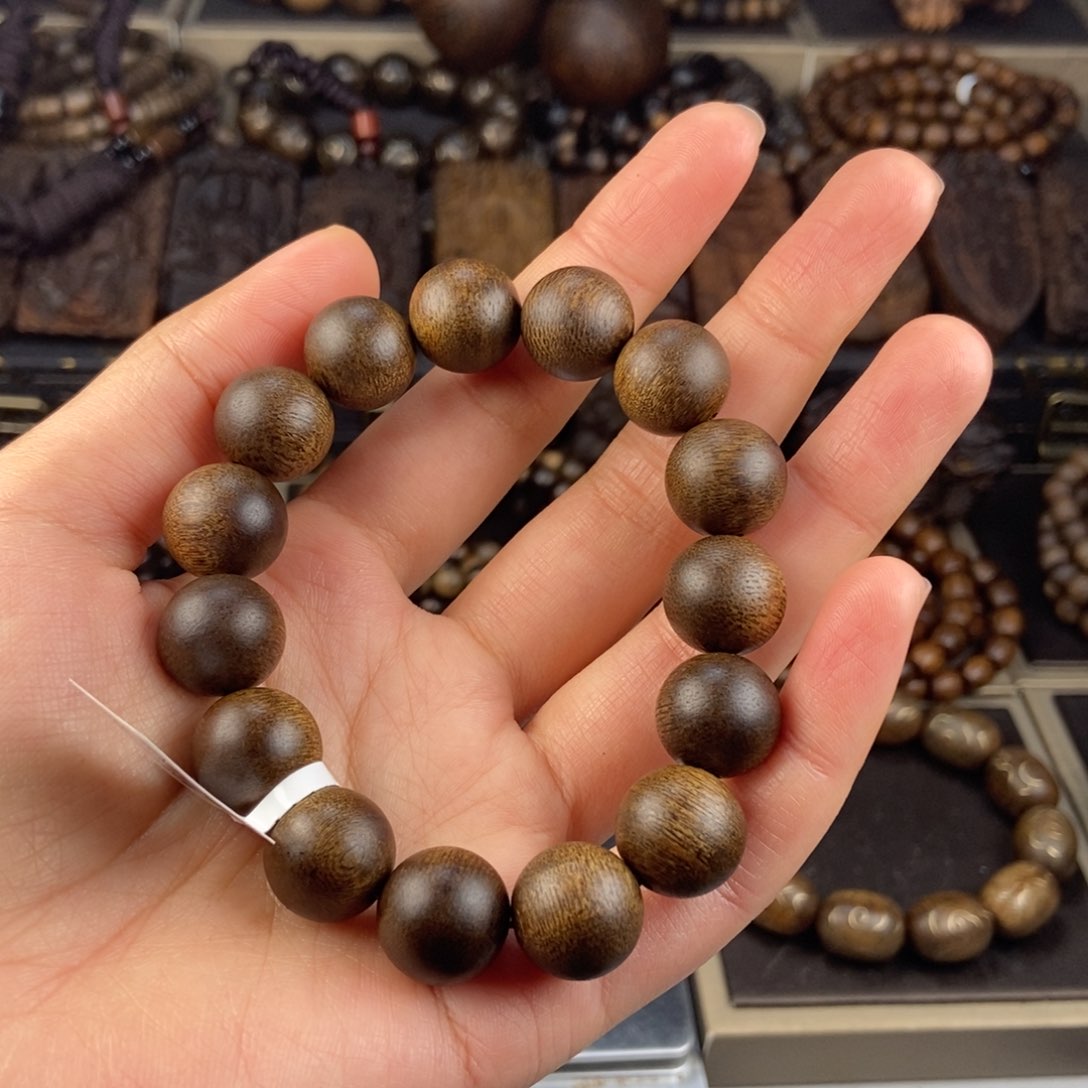 沉香手串乔**叔越南芽庄白棋楠