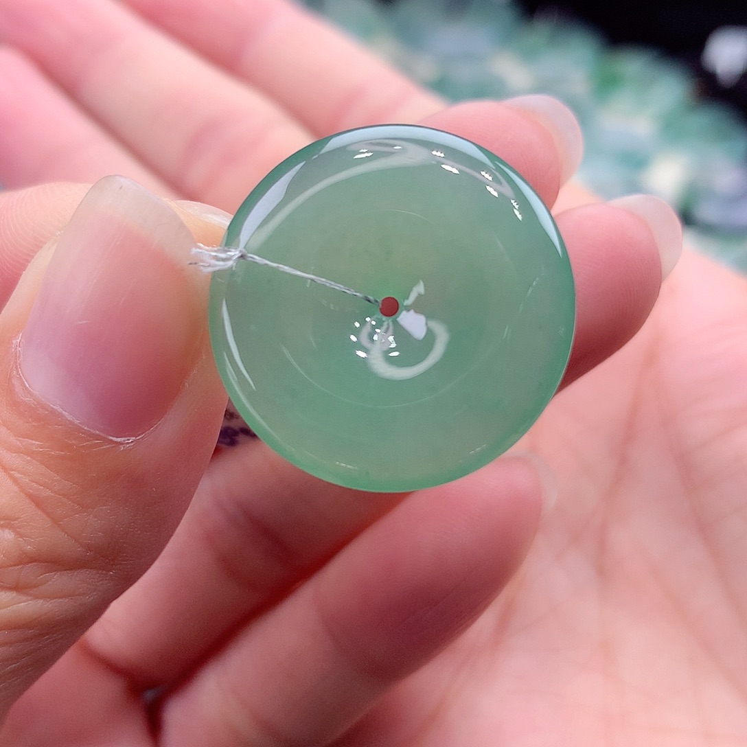 颈饰未镶嵌翡翠编号6尺寸25-4.9