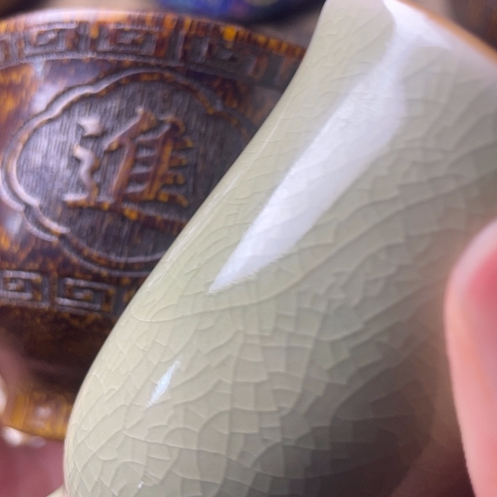 现代工艺彼此瓷杯