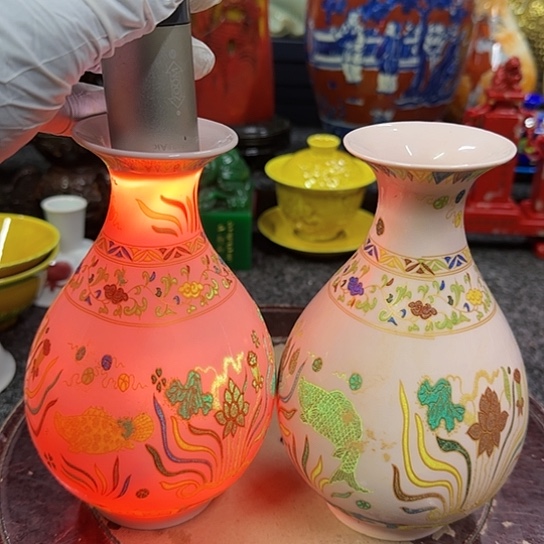瓶摆件家居设计的设计