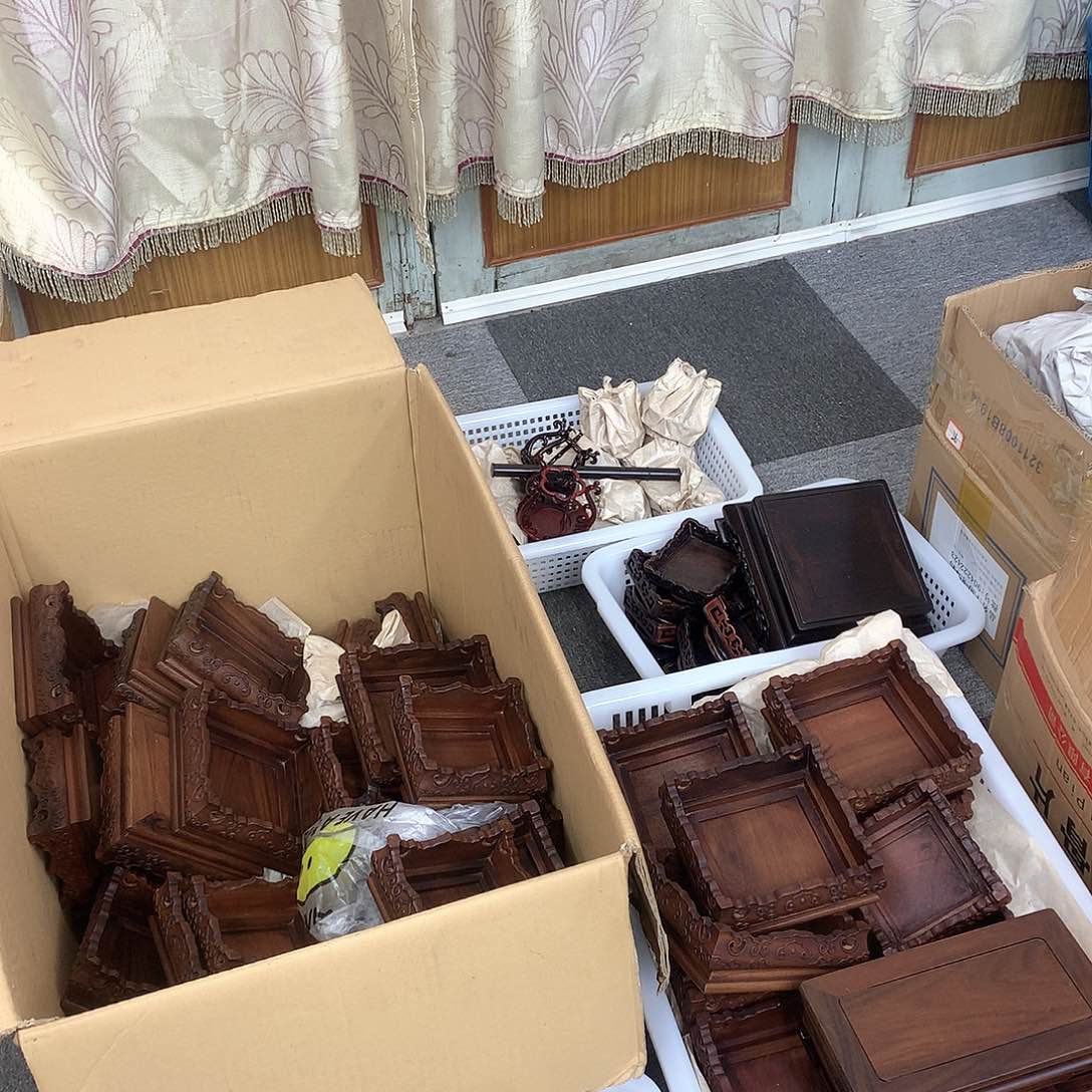 藤类米****k大红酸枝盒子