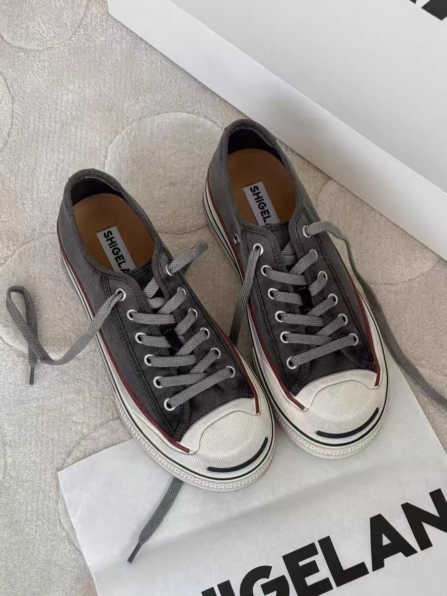 诗歌兰时尚平底帆布鞋百搭脏脏鞋172