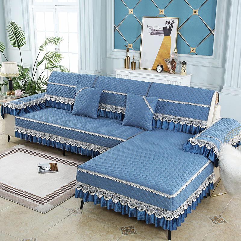 四季通用防滑沙发垫简约现代棉麻全包沙发套布艺高档定做沙发套罩