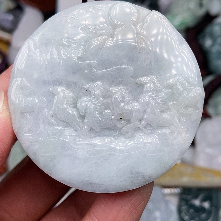 颈饰未镶嵌翡翠翡翠