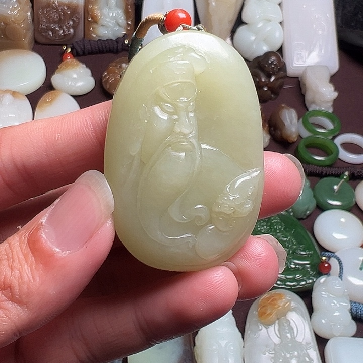 和田玉挂件未镶嵌