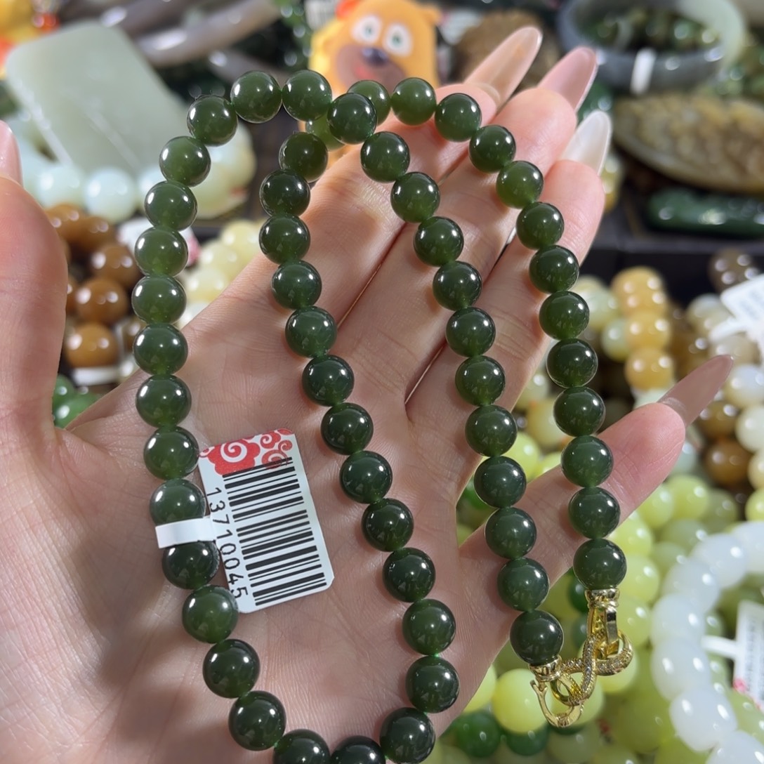 和田玉未镶嵌手链30