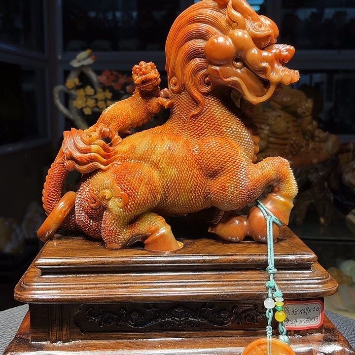 福***皮寿山石寿山石雕刻工艺品