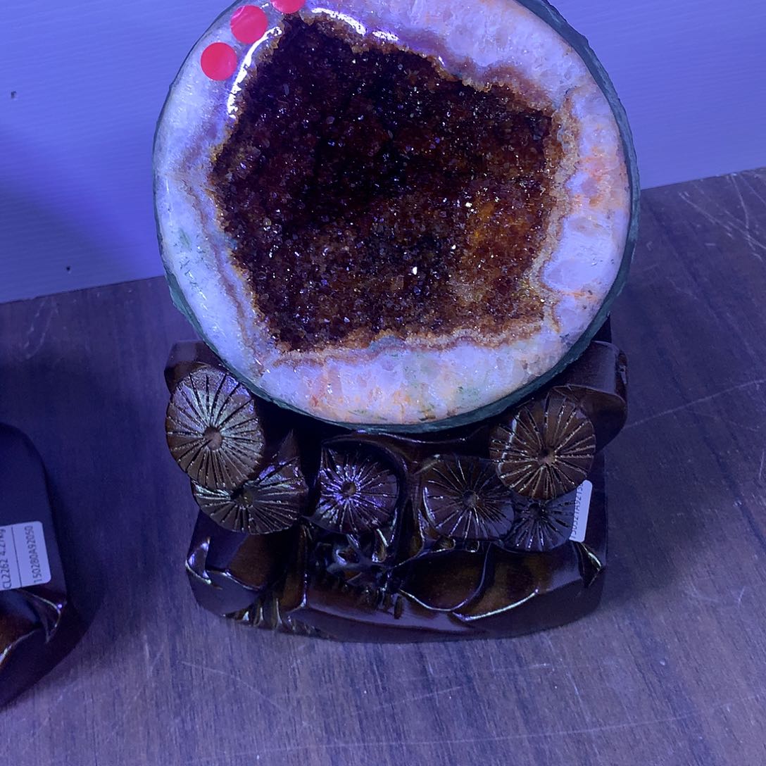 未镶嵌黄晶大型摆件（非配饰）