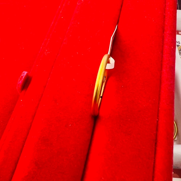 【思思专享】足金999 古法素款 GP 0.45 13#纳金添福